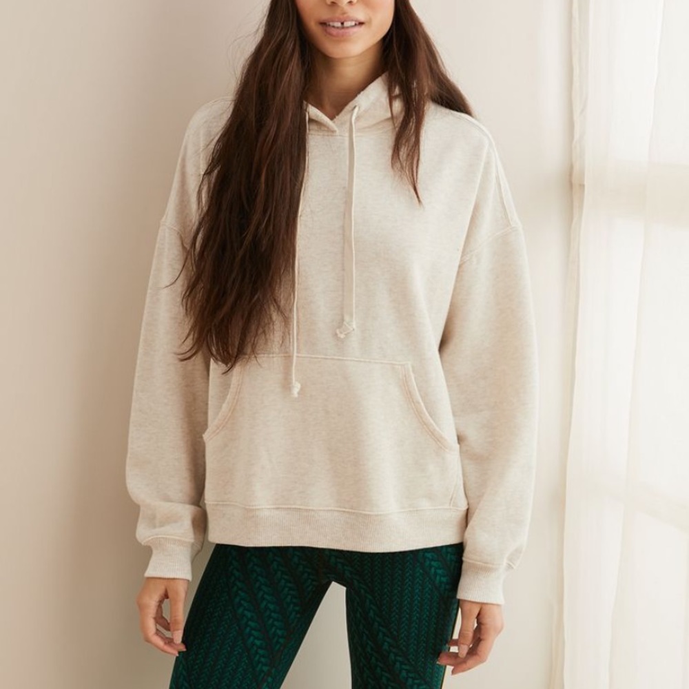 Aerie hoodie in heather frost